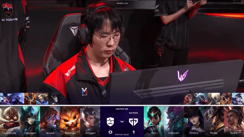 九游娱乐官方-GEN 2-0 NS：Chovy梅尔统治全场，GEN运营压制轻取NS